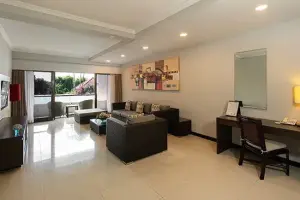 Two & Three Bedroom Balcony Suites - Living Room