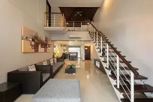 Three Bedroom Balcony with Loft Suites - Living Room