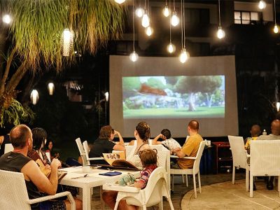 Movie Night Under the Stars at Prime Plaza Suites Sanur