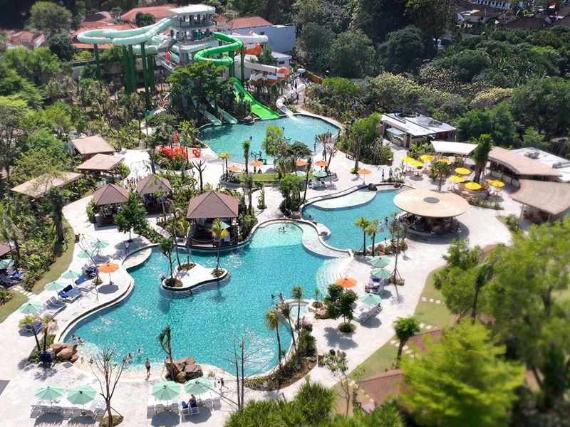 Newly Open Slides & Oasis Garden at Waterbom Bali