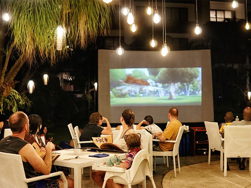 Movie Night Under the Stars at Prime Plaza Suites Sanur